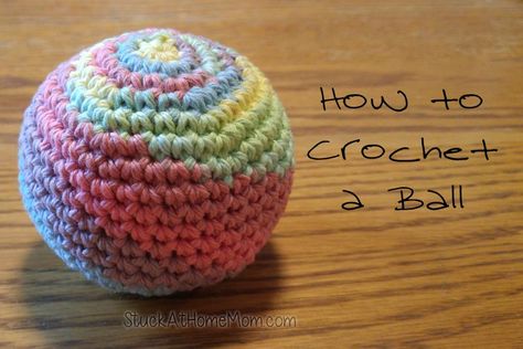 How to Crochet a Ball Crochet A Ball, Rabbit Ideas, Rabbit Crochet, Crochet Cat Toys, Amigurumi Rabbit, Crochet Hack, Crochet Ball, Crochet Circles, Crochet Stitches Tutorial