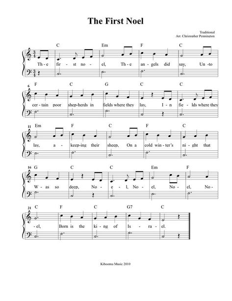 Songs For Piano, Christmas Piano Sheet Music, Easy Sheet Music, Trumpet Sheet Music, Trumpet Music, Christmas Piano, Piano Music Lessons, Boomwhackers, Not Musik