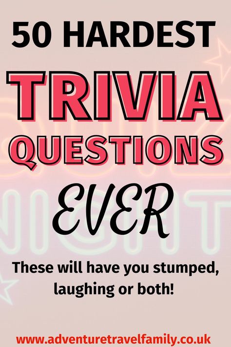 What Am I Game For Adults, Impossible Questions To Answer, Tribond Game Questions, Tuesday Trivia Questions, Trivia Night Rules, Funny Trivia Questions And Answers For Adults, Trivia Games For Work, Trivia Category Ideas, Trivia Themes Ideas