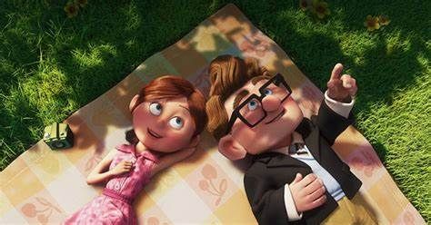 Up Carl Y Ellie, Carl Y Ellie, Carl Fredricksen, Up 2009, Disney Crossover, Disney Up, Kirk Douglas, Film Disney, Michael Scott