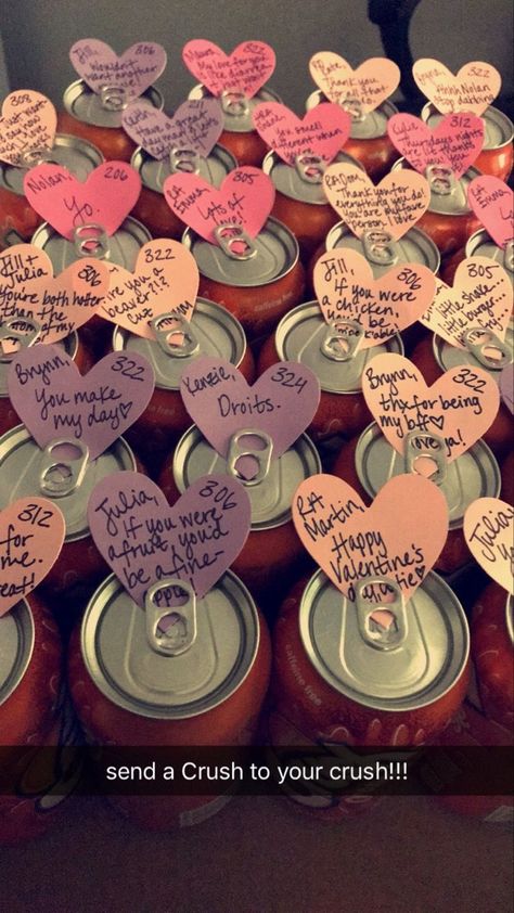 Crush Soda Valentine Ideas, What To Give Your Crush For Valentines, Asb Event Ideas, College Club Activities Ideas, Ra Valentines Day, February Ra Programs, Ra Appreciation Ideas, Sga Event Ideas, Valentines Resident Events