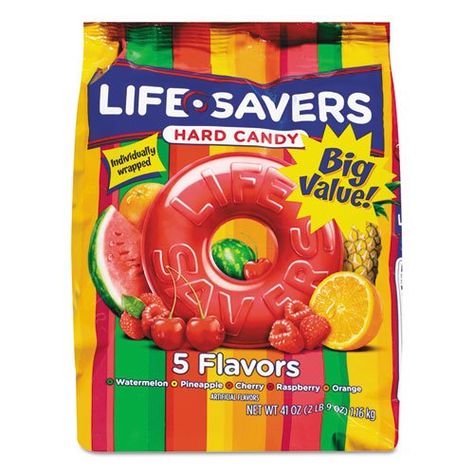 Lifesavers 5 Flavor Bulk Bag 1 41oz. bag approx. 292 pieces by CandyMafia >>> Be sure to check out this awesome product. (This is an affiliate link) Candy Lyrics, Candy Film, Chocolate Covered Nuts, Hard Candy Recipes, Hard Candy Molds, Individually Wrapped Candy, Chocolate Pretzels, Sugar Candy, Mint Candy