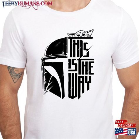 Star Wars Shirt Ideas, Mandalorian Birthday, Art Hats, Star Wars Hoodie, Disney 2024, Star Wars Shirt, Disney Ideas, Shirt Prints, Star Wars Tshirt