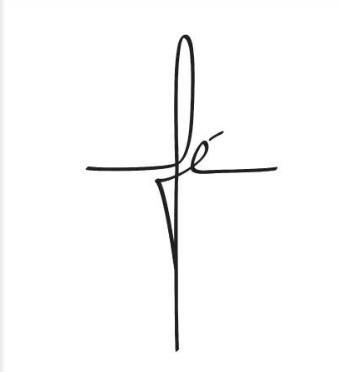 Hand Tattoos Cross, Fe Tattoos, Tattoo Fe, Tattoos Cross, Cross Tattoos For Women, Taurus Tattoos, God Tattoos, Cross Tattoo Designs, Tattoo For Son