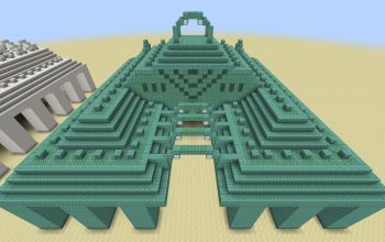 Sea Temple: Vanille (1.8) Minecraft Sea Temple Ideas, Sea Temple Minecraft, Minecraft Temple, Survival Mode, Amazing Minecraft, Minecraft Inspo, How To Play Minecraft, Disney Infinity, Minecraft Building