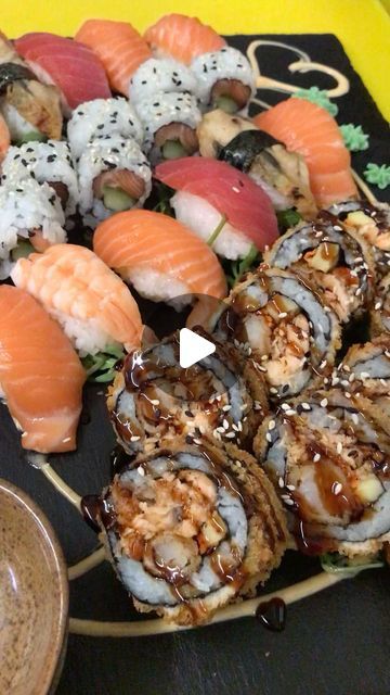 madamekiminrohrbach on Instagram: "Sushi Platte für 2 im ❤️ Rohrbach 😊🥰#sushi#food#mood#vibe#gastro#art" Sushi Platte, Food Mood, On Instagram, Instagram, Art