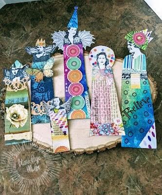 Paper Art Dolls, Mixed Media Paper Dolls, Face Stamps, Fodder School, Collage Fodder, Using People, Assemblage Art Dolls, Magazine Pages, Collage Papers