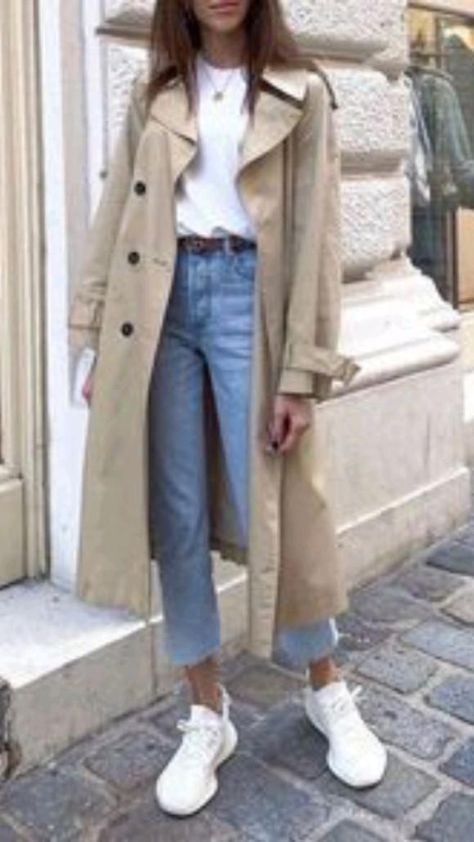 Fesyen Korea, Trendy Outfits 2020, Trench Coat Outfit, Populaire Outfits, Coat Outfit, Mode Casual, Looks Street Style, Ținută Casual, Modieuze Outfits