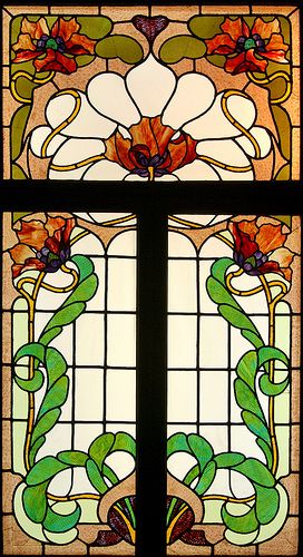 Stained glass by Róth Miksa | Flickr - Photo Sharing! English Stained Glass Windows, Art Nouveau Glass Window, Art Nouveau Window Design, Art Nouveau Stained Glass Window, Art Nouveau Stained Glass Patterns, Enchantix Wings, Art Nouveau Window, Stained Glass Art Nouveau, Tiffany Stained Glass Windows