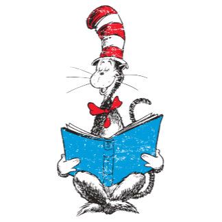 Dr. Seuss - The Cat in the Hat - Reading Dr Seuss Clipart, Dr Seuss Hat, Dr. Seuss, Reading Posters, Dr Seuss Quotes, Dr Seuss Birthday, The Cat In The Hat, Seuss Quotes, Doctor Humor