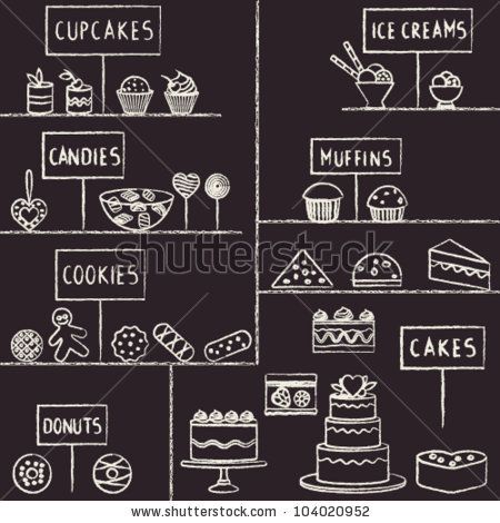 Bakery Chalkboard, Blackboard Art, Bar A Bonbon, Chalk Sign, Chalkboard Lettering, Chalk Lettering, Chalkboard Designs, Menu Boards, Drawing Clipart