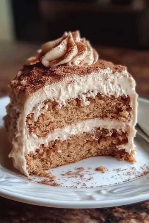 Applesauce Cake with Cinnamon Cream Cheese Frosting