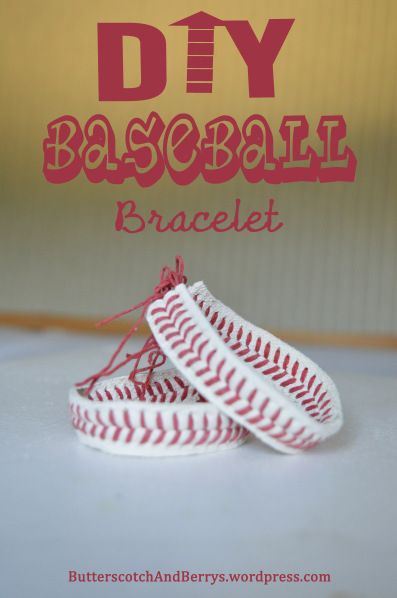 Baseball Boyfriend Gifts, Gifts For Boyfriend Long Distance, Boyfriend Baseball, Baseball Boyfriend, Diy Gifts For Christmas, Perlengkapan Bayi Diy, Baseball Bracelet, Fun Projects For Kids, Diy Gifts For Kids