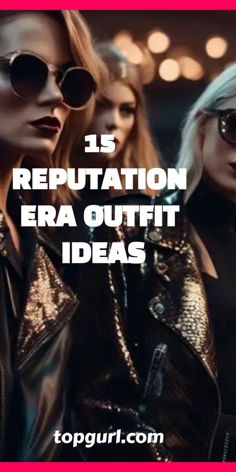 Learn how to master the edgy allure of Reputation era outfits and make a statement that’s uniquely yours. Taylor Rep Era Outfits, Rep Taylor Swift Aesthetic Outfits, Ts Reputation Era, Taylor Swift Eras Reputation Outfits, Taylor Swift Reputation Era Hairstyle, Reputation Era Outfits Plus Size, Reputation Era Outfits Men, Reputation Hairstyles Taylor Swift, Eras Tour Maternity Outfit