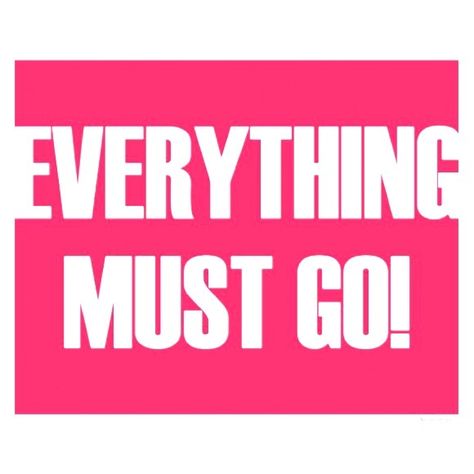 Make offers!! Everything must go Other House Clean Out Sale Sign, Corrugated Plastic Signs, Go Sign, Get Rid Of Everything, Sale Signs, Sale Sign, Quick Quotes, Plastic Signs, Corrugated Plastic