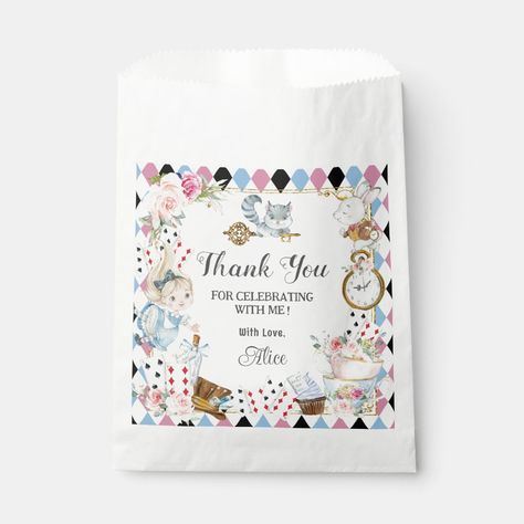 High Tea Party Favors, Tea Party Favor, Wonderland Birthday, Party Favor Bag, Tea Party Favors, High Tea Party, Alice In Wonderland Birthday, Favor Bag, Party Favor Bags