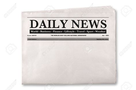 Blank newspaper Newspaper Aesthetic Template, Newspaper Png Editing, Newspaper Pubmat, News Paper Template, Newspaper Header, Newspaper Overlay, Newspaper Graphic Design, Newspaper Edit, Newspaper Template Editable