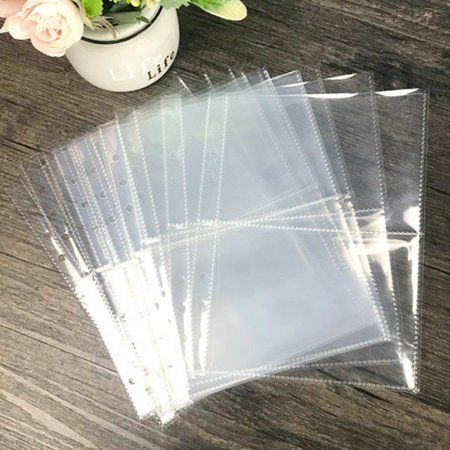 Description 100% brand new and high quality Material : PP Suit for Standard A5 binder Sleeves size :15.2*19.8cm, (one-sided) Notice : Please check whether the sleeves size suit for your binder before placing order. Package: 10pcs A5 sleeves (cards and binder are not included) Color: Multicolor. Photo Binder, Trading Card Binder, Kad Nama, Binder Pockets, Binder Accessories, A5 Binder, Lomo Card, Photo Sleeve, Sheet Protectors