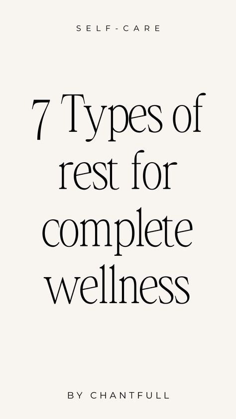 Explore the 7 types of rest for a balanced life—physical, mental, emotional, creative, sensory, social, and spiritual well-being tips. #rest #resting #sleep #sleeping #selfcare #wellness #selflove #wellnessjourney #wellnesslifestyle #wellbeing #pinterest #pinitforlater Types Of Rest, Feel Good Books, A Balanced Life, Supportive Friends, Digital Detox, Finding Purpose, Balanced Life, Improve Sleep Quality, Spiritual Wellness