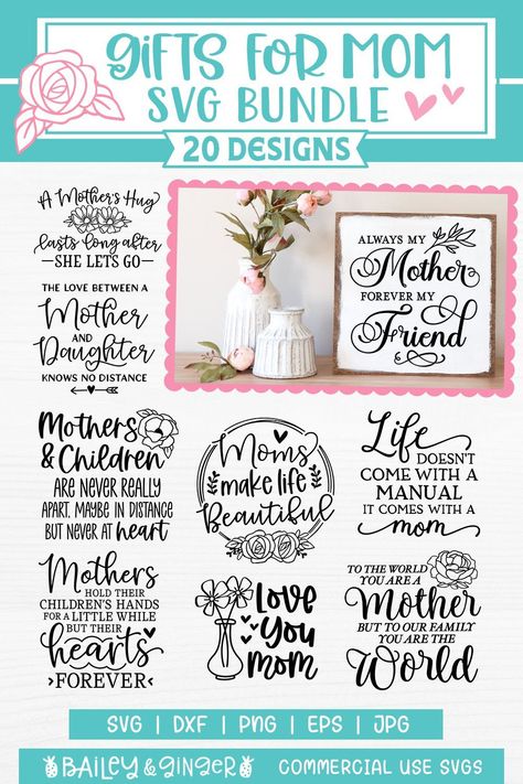 Bundle Gifts, Mommy Birthday, Making Gifts, Circuit Ideas, Mothers Day Svg, Free Cricut, Image Transfers, Store Window, Crafty Creations