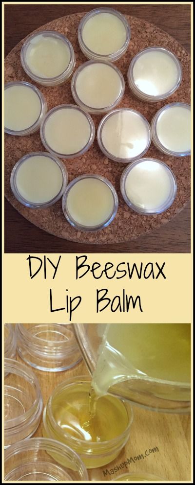 Diy Beeswax Lip Balm, Beeswax Lip Balm Recipe, Bees Wax Lip Balm, Beeswax Diy, Beeswax Recipes, Lip Balm Recipe, Wax Lips, Diy Lip Balm Recipes, Balm Recipe