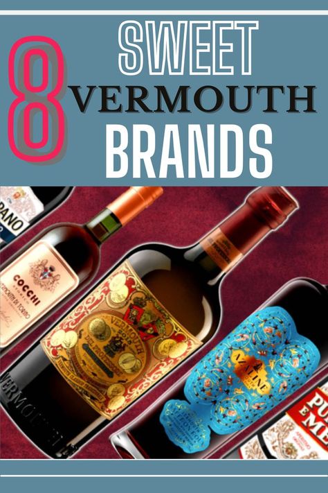 best sweet vermouth brands Sweet Vermouth, Dry Vermouth, Classic Cocktail, Flavored Drinks, Vermouth, Negroni, On The Rocks, Classic Cocktails, Liquor