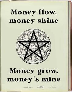 Moon Prayer, Witch Knowledge, Money Spells Magic, Money Prosperity, Grow Money, Witchcraft Symbols, Green Candles, Money Flow, Money Prayer