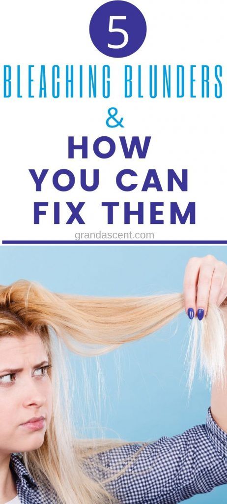 Check out these 5 bleaching blunders and learn how to fix damaged bleached hair if you happen to have any of these damaging effects. #bleachedhair #hair #damagedhair #fixmyhair Damaged Bleached Hair, Bleach Damaged Hair, Damaged Hair Diy, Hair Plopping, Natural Beauty Routine, Bleaching Your Hair, Hair Care Recipes, Homemade Hair Products, Damaged Hair Repair