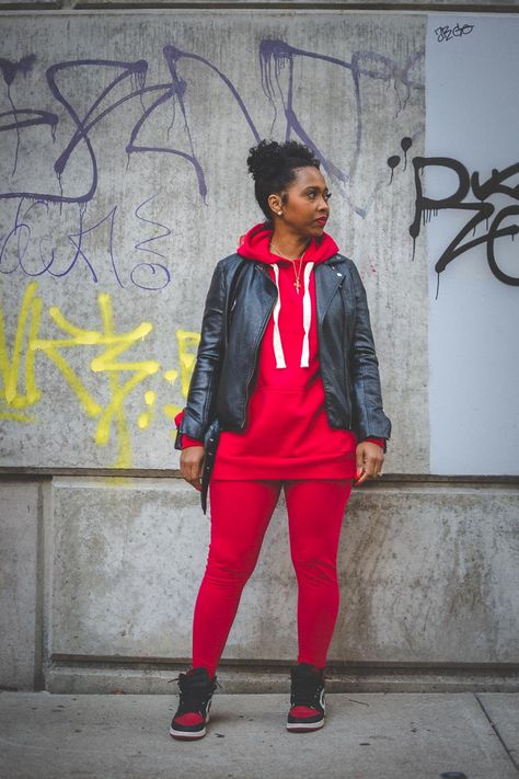 THE HOODIE/LEGGING SET - HOT PINK or RED | Sweenee Style Red Hoodie With Relaxed Fit For Fall, Red Sweatsuit Outfits Women, Sweenee Style, Urban Style Red Hoodie For Fall, Red Urban Hoodie For Fall, Red Sweater Outfit Aesthetic, Urban Style Red Fleece Hoodie, Urban Red Hoodie Sweatshirt, Hoodie Outfit