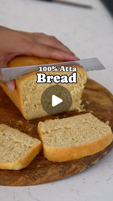 Rekha Kakkar on Instagram: "Homemade Breads with Rekha - Episode 1 

100% Whole Wheat Bread 

Absolutely soft springy wholewheat bread that is made with 100% wholewheat aata. This totally preservative free, emulsifier free, stabilisers free and made with actual food ingredients that come from your kitchen. 

I make it in my stand mixer but you can get similar results when you make dough with your hands just there are a few tricks to get the same results. 

Do let me know in the comments if you want me to share the whole wheat bread recipe without stand mixer.

Ingredients 
3 cups Whole wheat flour (aata)
2 tablespoons olive oil/butter
2 tablespoons honey 
1 teaspoon salt
7gm active yeast 
1 cup (250ml) milk 

Method 

1. Mix together milk, olive oil, honey salt and yeast
2. In the bowl of Whole Wheat Bread Recipe, 100 Whole Wheat Bread, Wheat Bread Recipe, Olive Oil Butter, Homemade Breads, Whole Wheat Bread, Food Ingredients, Wheat Bread, Whole Wheat Flour