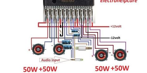 home theater circuit diagram 5.1 Amplificador 12v, Home Theater Amplifier, Home Theater Sound System, Hifi Amplifier, Subwoofer Box Design, Diy Amplifier, Electronic Circuit Design, Car Audio Amplifier, Subwoofer Amplifier