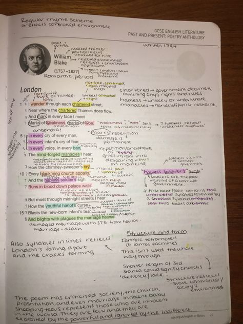 My annotations for the GCSE English Literature AQA Power and Conflict poems - London London Poem Analysis Gcse, London Annotations, London Poem Annotations, Poetry Anthology Gcse Annotations, London Poem Analysis, Annotating Notes, London Poem, Gcse Poetry Anthology, Quotes Inggris