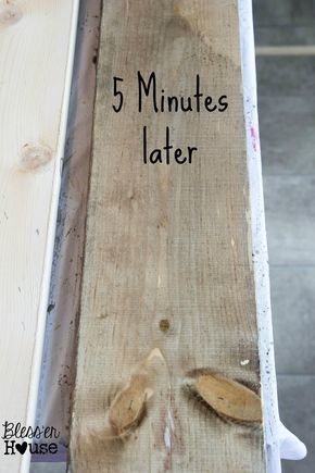 How To Age New Wood, How To Make Wood Look Old, Homemade Wood Stains, Vinegar Stain, Steel Wool And Vinegar, Natural Wood Stain, Diy Wood Stain, Nails Grunge, Natural Stain Wood