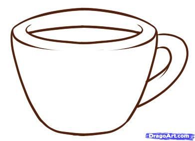 how to draw a cup step 5 Coffee Cup Drawing, Cup Drawing, 8th Grade Art, Raw Edge Applique, Drawing Guide, Bible Art Journaling, Step Drawing, Guided Drawing, Bible Art