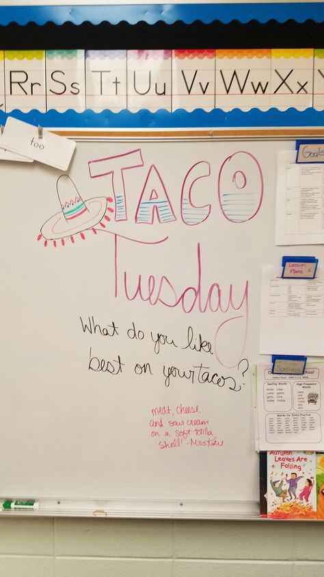 Thursday Question Of The Day, Tuesday Whiteboard Prompt, Whiteboard Warmups, Morning Questions, Whiteboard Activities, Whiteboard Questions, Whiteboard Prompts, Whiteboard Ideas, Classroom Whiteboard