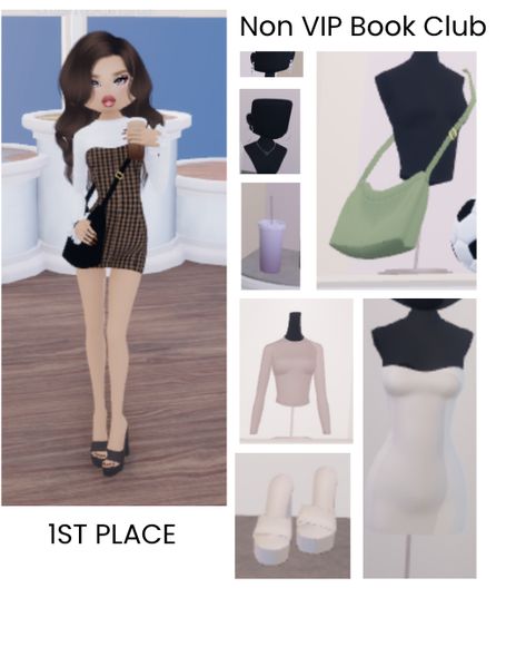 NO VIP DRESS TO IMPRESS BOOK CLUB IDEAS. WON 1ST PLACE YOU CAN USE (PLS GIVE CREDITS) #DTI #NOVIP #DRESSTOIMMPRESS #BOOKCLUB #BOOKCLUB Book Club Dress To Impress, Book Club Outfit, Dress To Impress No Vip, Club Outfits Dresses, Book Club Ideas, Vip Dress, Questions To Ask Your Boyfriend, Romantic Questions, Outfits Baggy