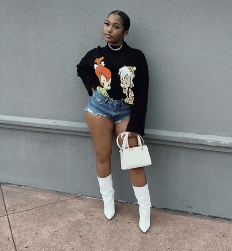 Girl Outfit Ideas, Boujee Outfits, Streetwear Fashion Women, Cute Swag Outfits, Baddie Outfits Casual, Dope Outfits, Cute Simple Outfits, Teenage Fashion Outfits