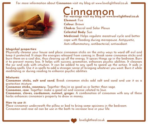 Cinnamon Image Cinnamon Herb Magic, Cloves Properties Magic, Spiritual Meaning Of Cinnamon, Cinnamon Hoodoo, Tumeric Magickal Properties, Cinnamon Spiritual Uses, Cinnamon For Protection, Cinnamon Properties Magic, Magical Properties Of Cinnamon