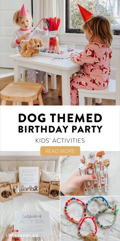 Dog Themed Birthday Party Ideas, Puppy Party Games, Puppy Birthday Party Theme, Birthday Party Ideas Games, Dog Party Games, Puppy Party Theme, Dog Themed Birthday, Party Ideas Games, Lila Party