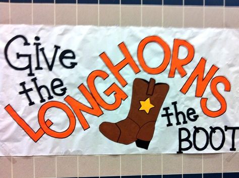 Great poster for run through or hallway. Football Game Run Through Sign, Western Theme Football Signs, Western Themed Football Posters, Western Theme Football Game Poster, Basketball Homecoming Posters Pep Rally, Western Theme Football Poster, Western Pep Rally Ideas, Western Theme Pep Rally, Pep Rally Signs Posters