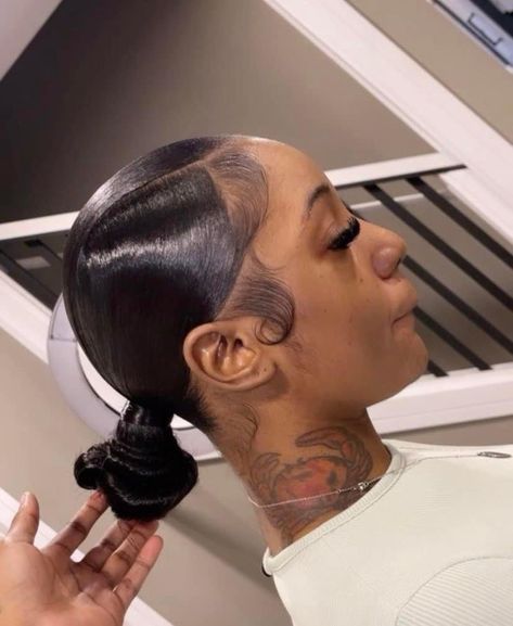 3d Ponytail, Slick Hair, Slick Ponytail, Black Ponytail, Eyelashes Extensions, Weave Ponytail Hairstyles, Sleek Ponytail Hairstyles, Weave Ponytail, Black Ponytail Hairstyles