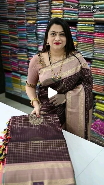 Checks Saree Silk, Contrast Border Silk Saree, Checked Saree, Kanakambaram Color Saree, Pure Mysore Silk Saree With Price, Mysore Crepe Silk Sarees, Saree Kanchipuram, Search Code, Formal Saree