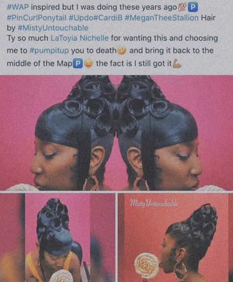 90s Ponytail, Black Women Updo Hairstyles, Big Ponytail, Wedding Hairs, Braiding Hairstyles, 90’s Hairstyles, Black Ponytail, Curled Ponytail, Big Box Braids