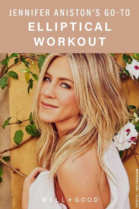 Jennifer Aniston Elliptical Challenge 30 Day, Elyptic Workout, Elliptical Before And After, Elliptical Workout Fat Burning, Jennifer Aniston Workout, Hiit Elliptical Workout, Fall Reset, Liss Cardio, Elliptical Workouts