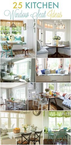 25 Kitchen window seat ideas Window Bench Table Kitchen, Bay Window Breakfast Table, Small Bay Window Breakfast Nook, Kitchen Window Table Ideas, Table Under Window Kitchen, Table For Bay Window Kitchen, Dining Room Nook Ideas Window Seats, Round Bay Window Seat, Small Dining Room Bay Window Ideas