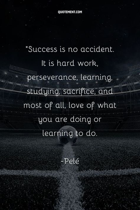 Hi there soccer lover, or as the Europeans say, football lover!

Soccer is definitely a type of game that teaches not only some cool tricks and ways to score a goal, but some very important life lessons. Legend Quotes, Football Lover, Important Life Lessons, Soccer Quotes, Football Lovers, Hi There, Music Quotes, Life Lessons, Soccer