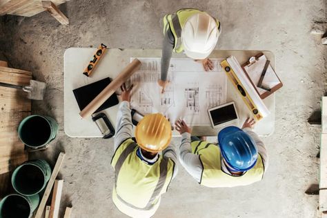 How to Estimate Construction Jobs (with Free Estimate Template) Estimate Template, How To Install Gutters, Construction Contractors, Construction Jobs, Construction Worker, General Contractor, Construction Site, Architecture Firm, Office Building