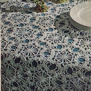 Tablecloth Crochet Pattern, Motif Mandala Crochet, Crochet Thread Projects, Tablecloth Crochet, Tablecloth Pattern, Crochet Tablecloth Pattern, Free Crochet Doily Patterns, Crochet Table Runner Pattern, Crochet Patterns Free Beginner