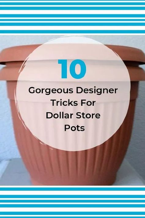 Cheap Flower Pots, Planting Pots, Large Flower Pots, Gardening Diy, Diy Flower Pots, Plastic Flower Pots, Plastic Planters, Plastic Flowers, Boho Diy