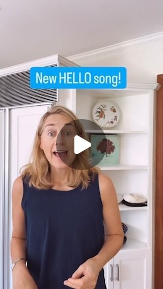 Kira Willey on Instagram: "A new hello song for you! Adapt it to suit your needs: you could slow it way down for littles, you could add movements, you could repeat singing it after everyone says their name! 🌟

Here are the lyrics: 

H-E-L-L-O
It’s time to say hello
Hello to the left
Hello to the right 
Hello is the way to start the day off right

H-E-L-L-O
It’s time to say hello
Hello to our bodies
Hello to our brains
Now let’s say our beautiful names!

We say hello
(child’s name)
We say hello
(child’s name)...

Make sure you’re following me for more, and tag someone who would like this one! ⬇️

#kidsmusic #hellosong #kidsmovement #kidsyoga #sel #kindersongs #preschoolsongs" Hello Songs Preschool, Good Morning Song, Hello Song, Meeting Ideas, Hello Greeting, Beautiful Names, Preschool Songs, Morning Meeting, Brain Breaks